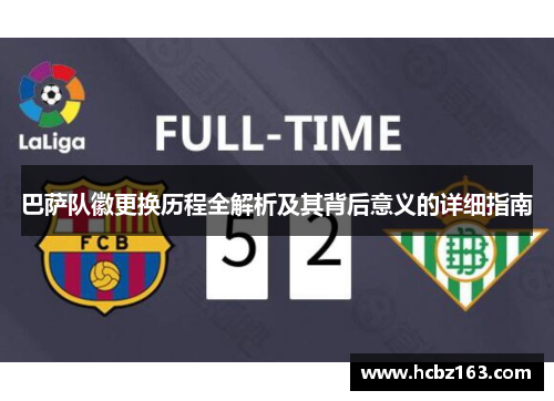 巴萨队徽更换历程全解析及其背后意义的详细指南