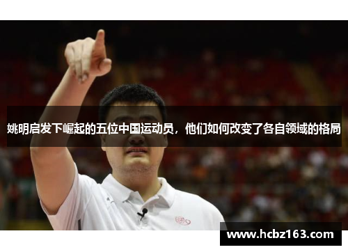 姚明启发下崛起的五位中国运动员，他们如何改变了各自领域的格局
